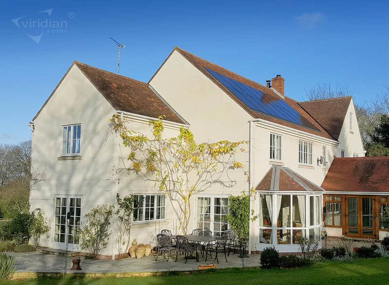 5 Sustainable Building Materials For Your Next Construction Project 5 House with solar tiles on roof - 5 sustainable building materials