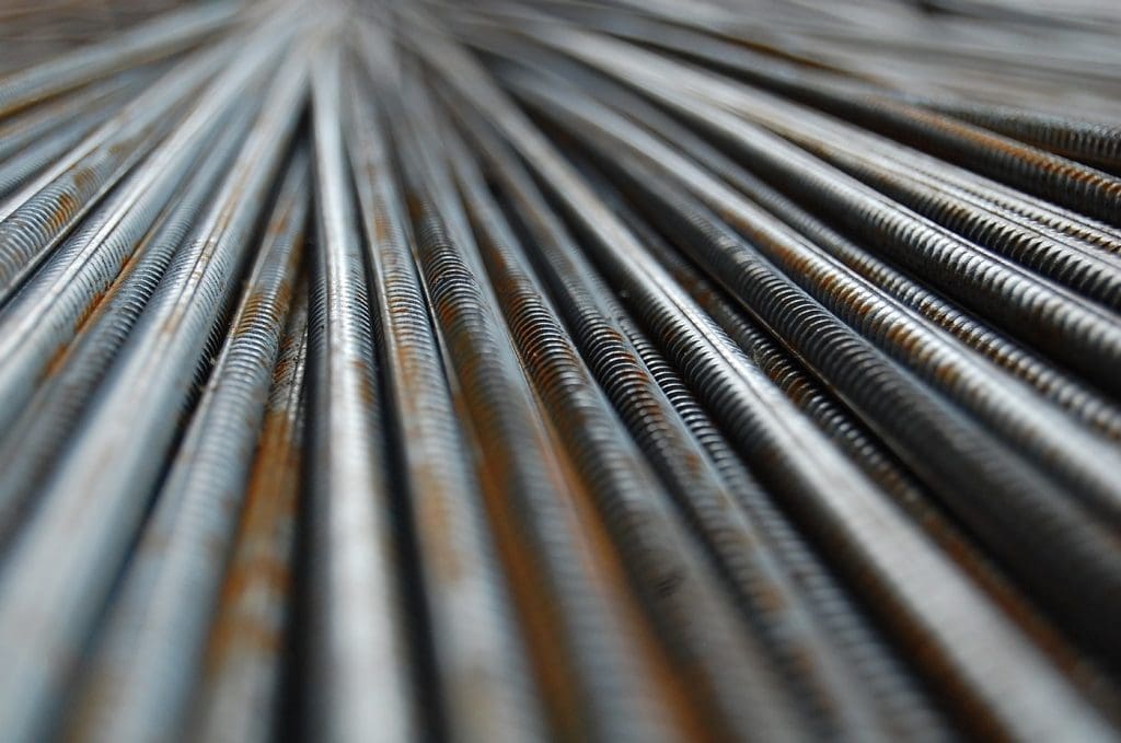 Bars of steel - steel: the world's most recycled metal
