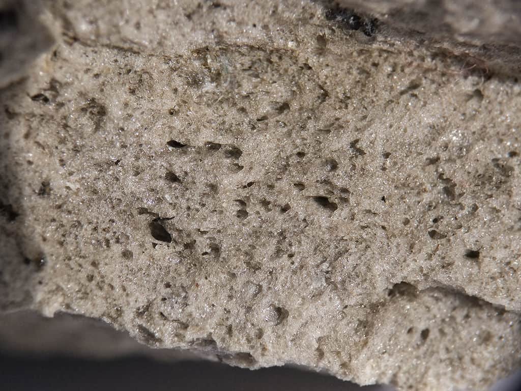 Building With Pumice: Making Blocks Out Of Pumice, Lime And Concrete 2 Close-up of pumice stone - building with pumice