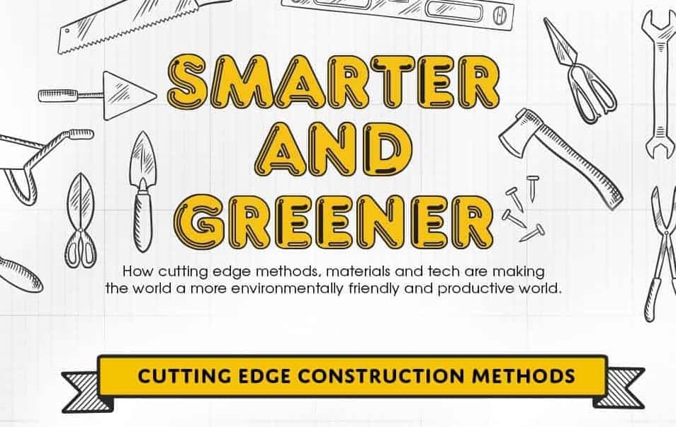Cutting Edge Green Building Methods And Materials (Infographic) 13 Top of infographic - cutting edge green building methods and materials