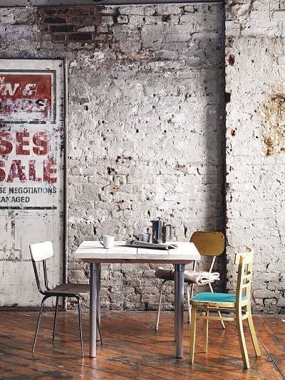 2 Ways To Create A Table From Discarded Scaffolding 6 Finished kitchen table - 2 ways to create a table from discarded scaffolding