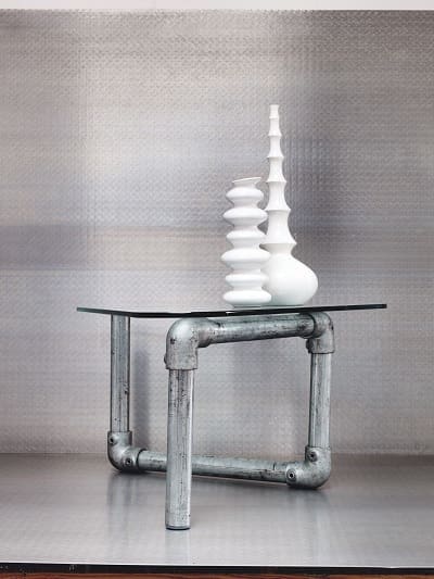 2 Ways To Create A Table From Discarded Scaffolding 3 Finished coffee table - 2 ways to create a table from discarded scaffolding