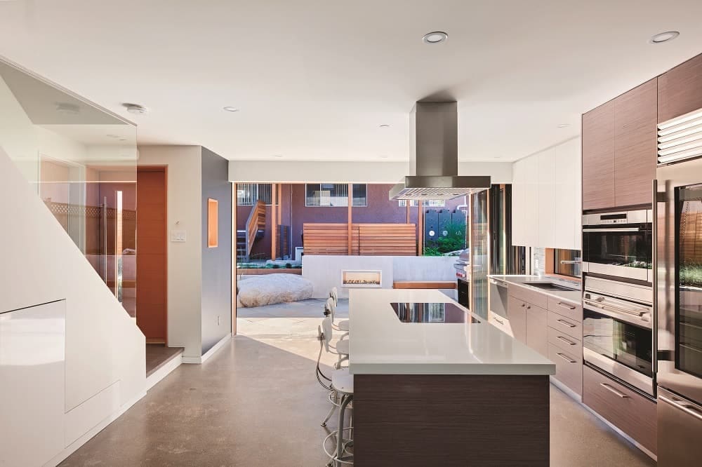 Sharing The Land With A Solar Laneway House 3 Kitchen of solar laneway house - sharing the land with a solar laneway house