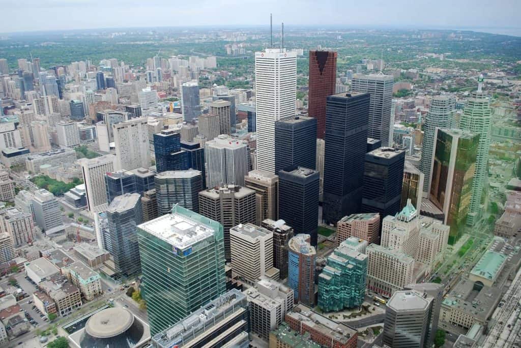 The Quest For Energy Efficient Municipal Buildings: 3 Experts Weigh In 2 Skyscrapers in downtown toronto - the quest for energy efficient municipal buildings