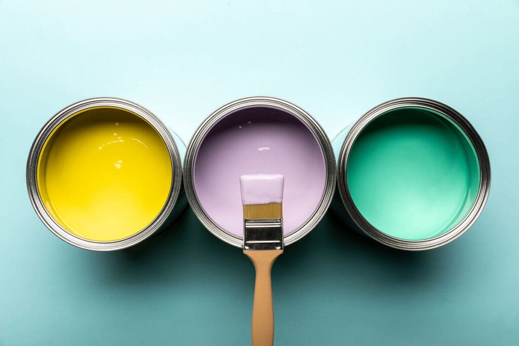 Paint cans - non-toxic low-voc paints