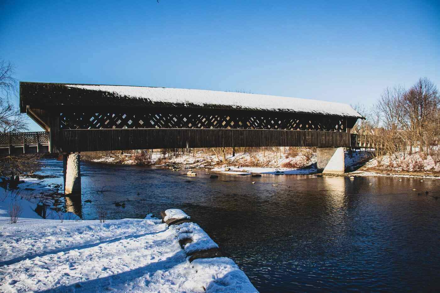 Covered bridge in guelph - news - energy efficient buildings get boost in guelph