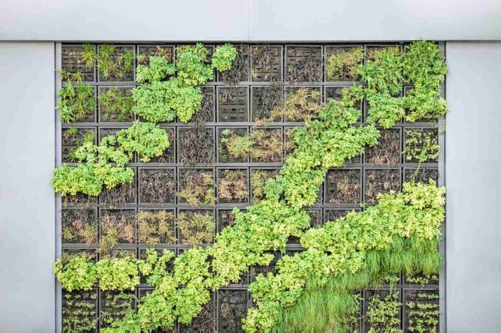 Living wall pattern - diy living wall