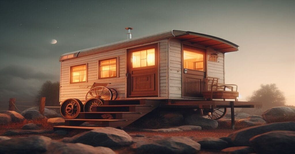 Tiny house trailer