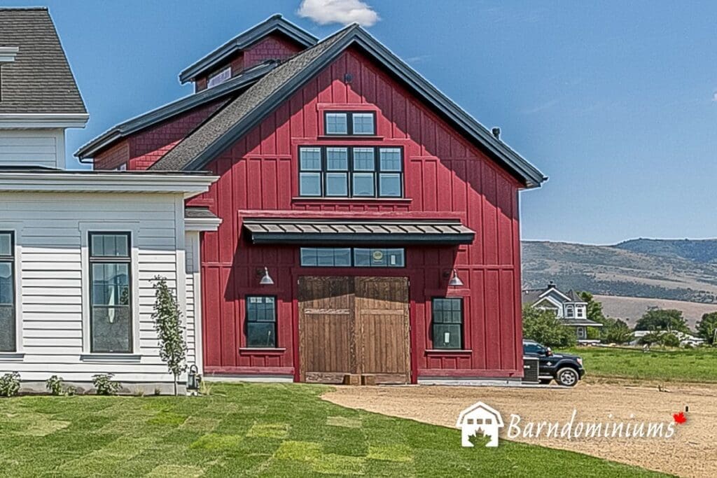 Barn with living quarters