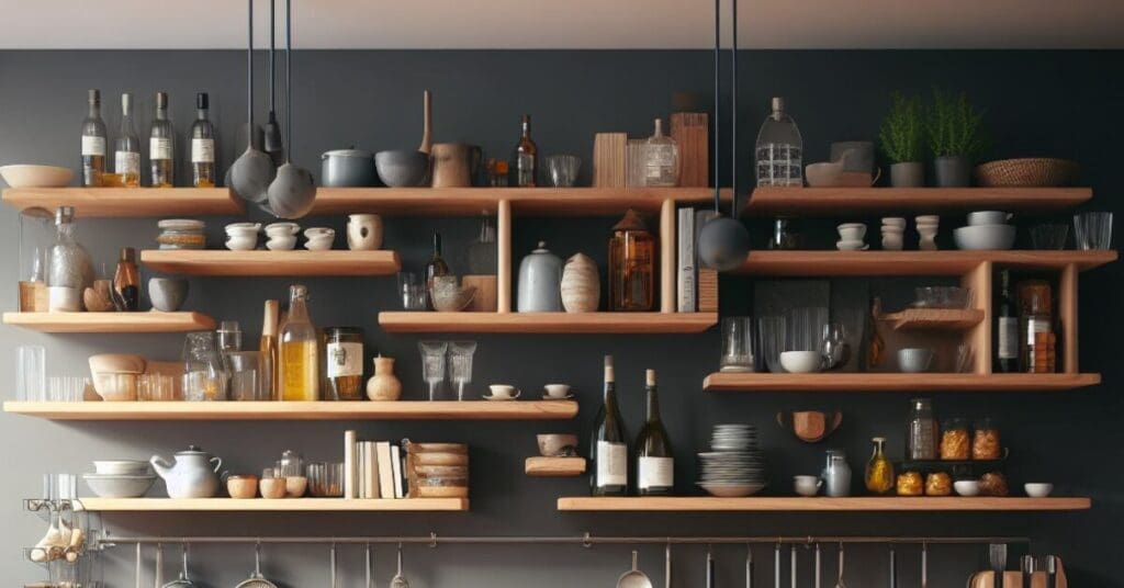 How High Should You Hang Floating Shelves In A Kitchen? 6 How high should you hang floating shelves in a kitchen?