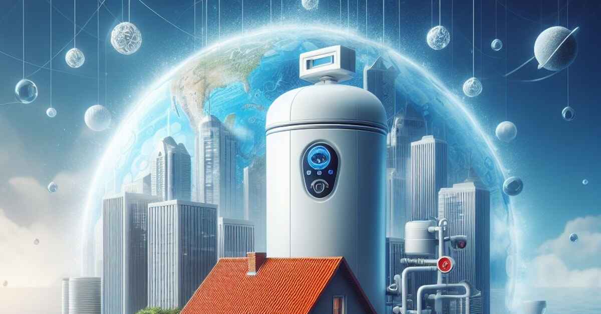 Water softener - water for house