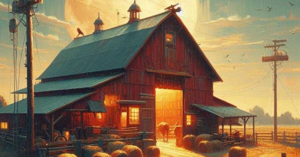 Sustainable pole barn