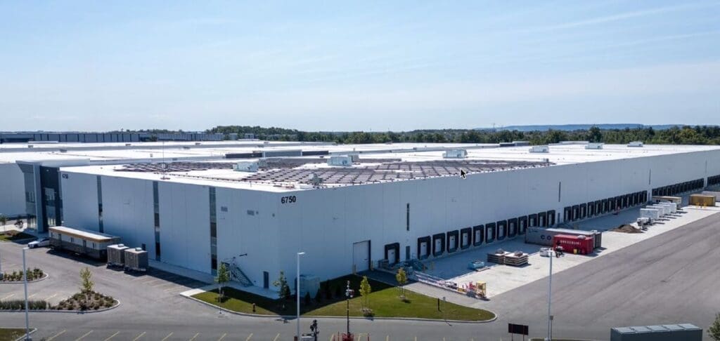 Fifth line net zero business park - outside of building