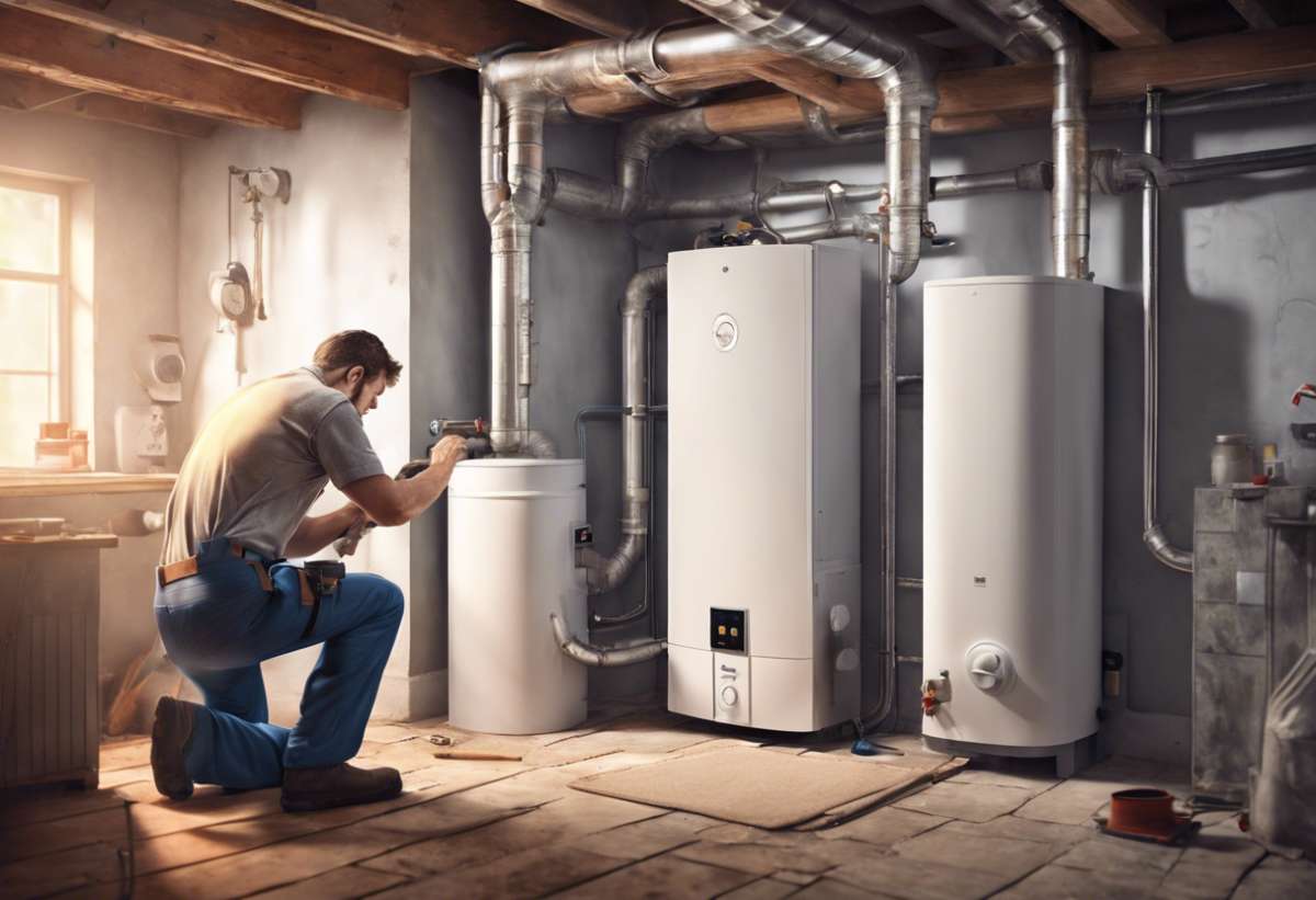 Warmth Without Worries: Things To Know Before Installing A New Boiler 2 Plumber installing new boiler