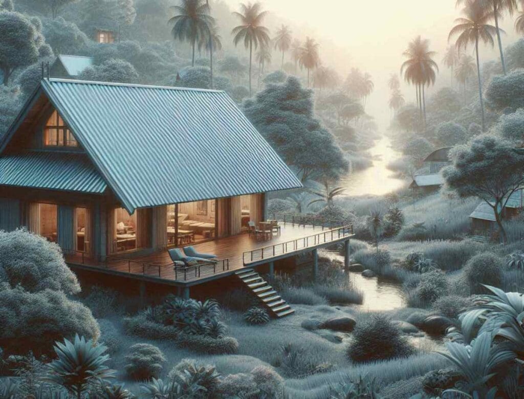 Can You Put A Metal Roof Over Shingles? 4 Metal roof house