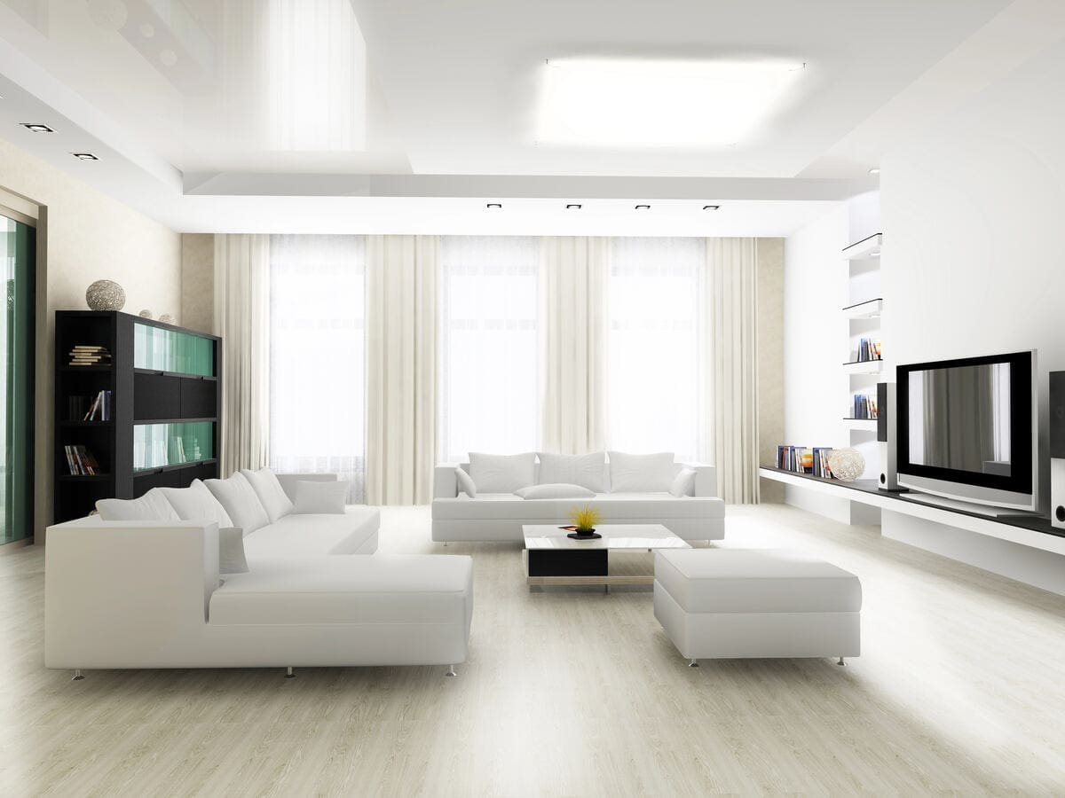 Home theatre in living room