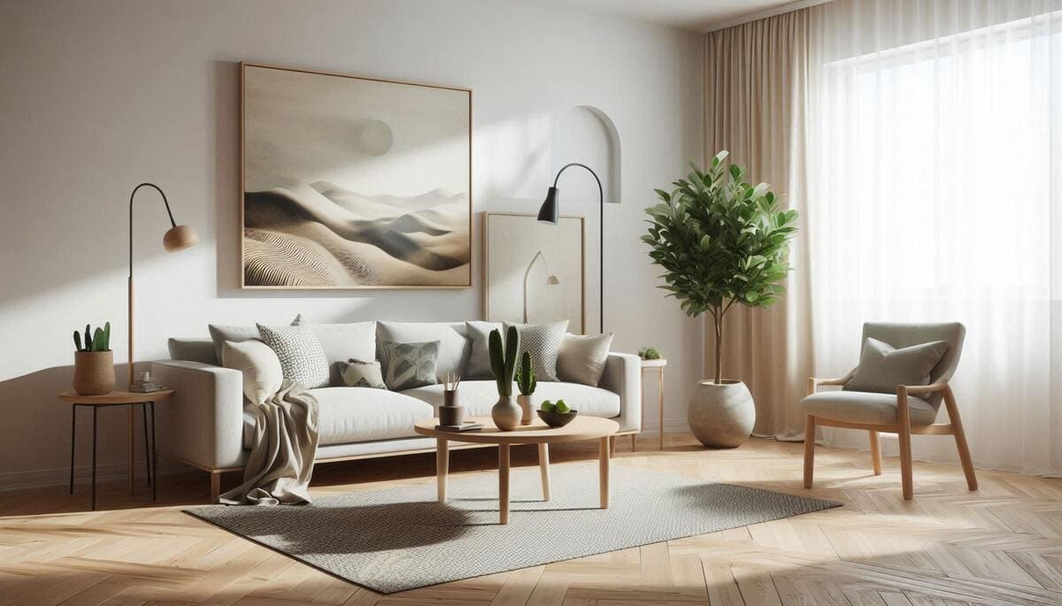 The Simplicity And Serenity Of Scandinavian Minimalism 2 Living room scandinavian minimalist design
