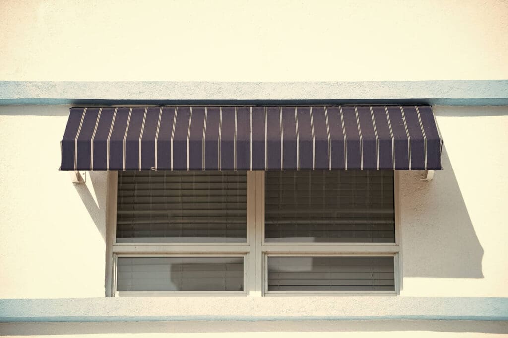 What Pitch To Set Your Awning And How To Adjust It 6 Fixed awning