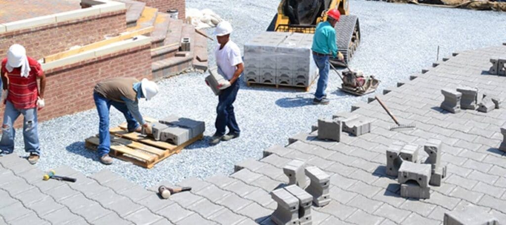Articulated block pavers