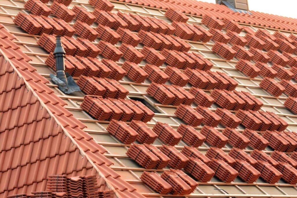 Terracotta roofs