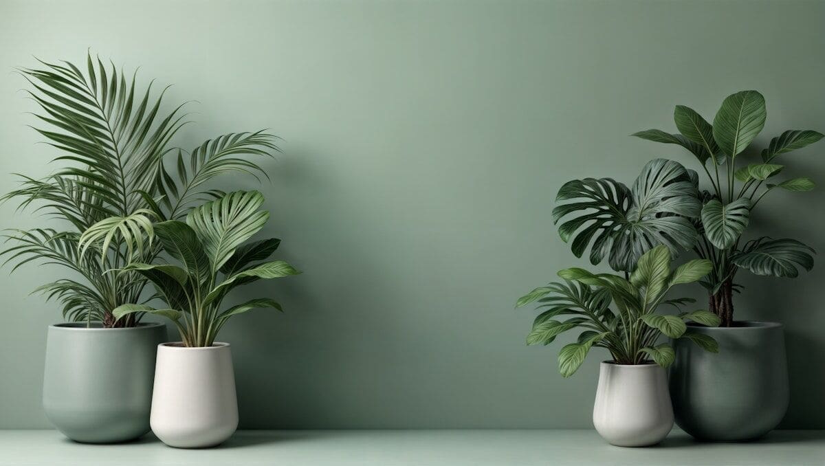 Sustainable decor - houseplants