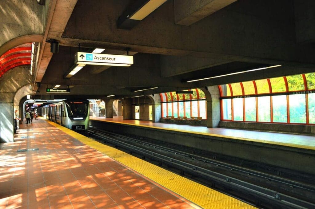 Angrignon metro station, montreal