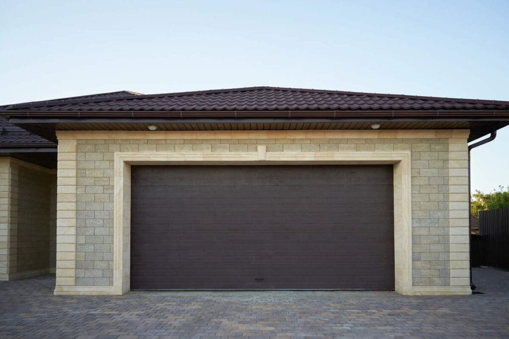 Energy efficient garage door