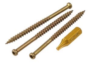 Trim head screws
