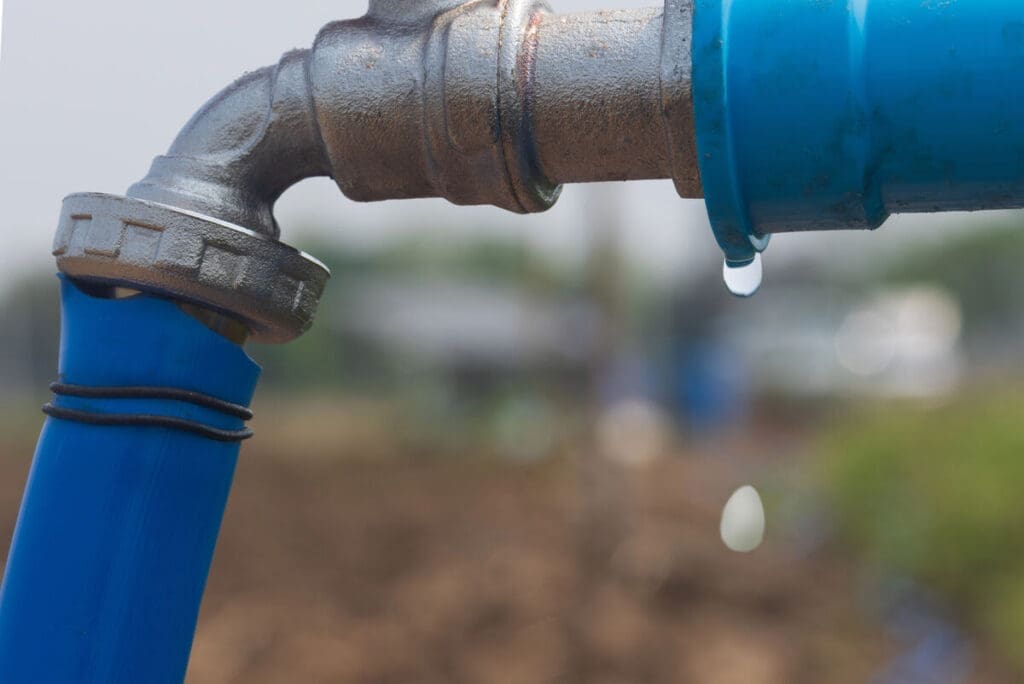 Water leaking from hose - water waste
