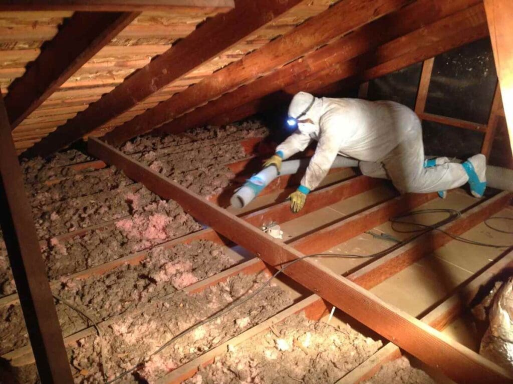 Attic insulation