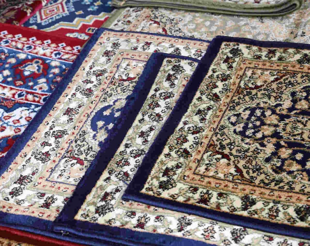 Traditional sustainable rugs
