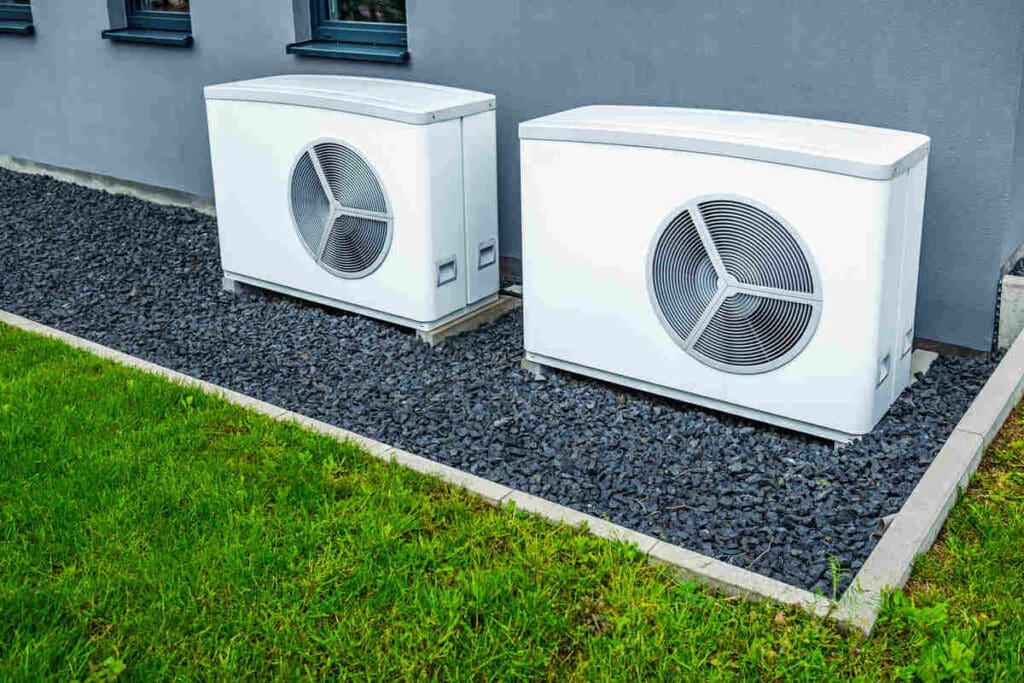 Heat pumps house