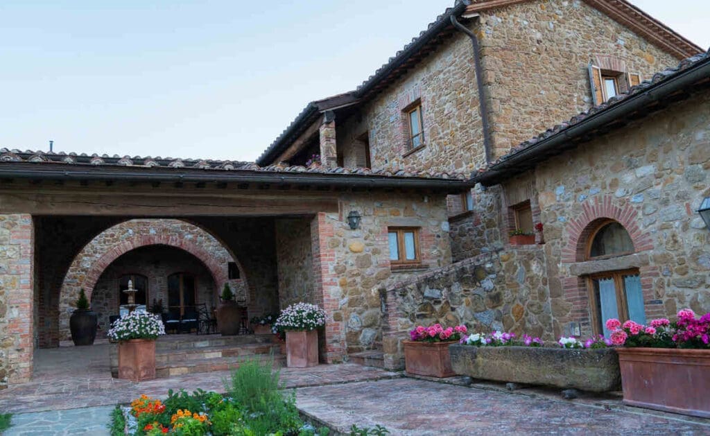 Traditional italian home design