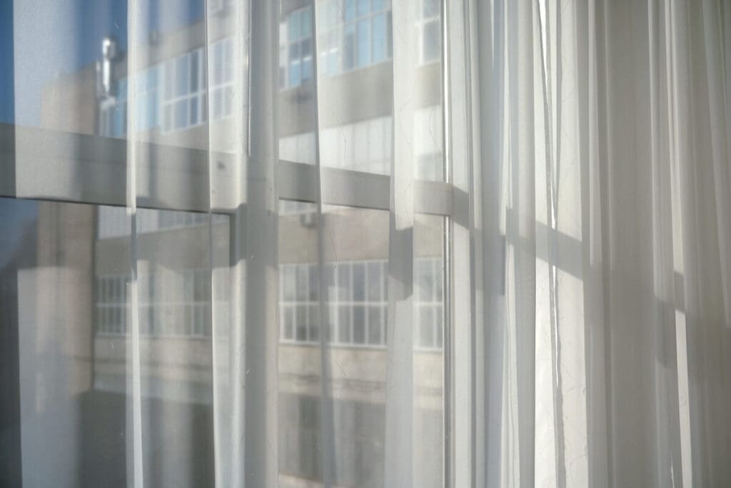 Daylighting - window with thin drapes