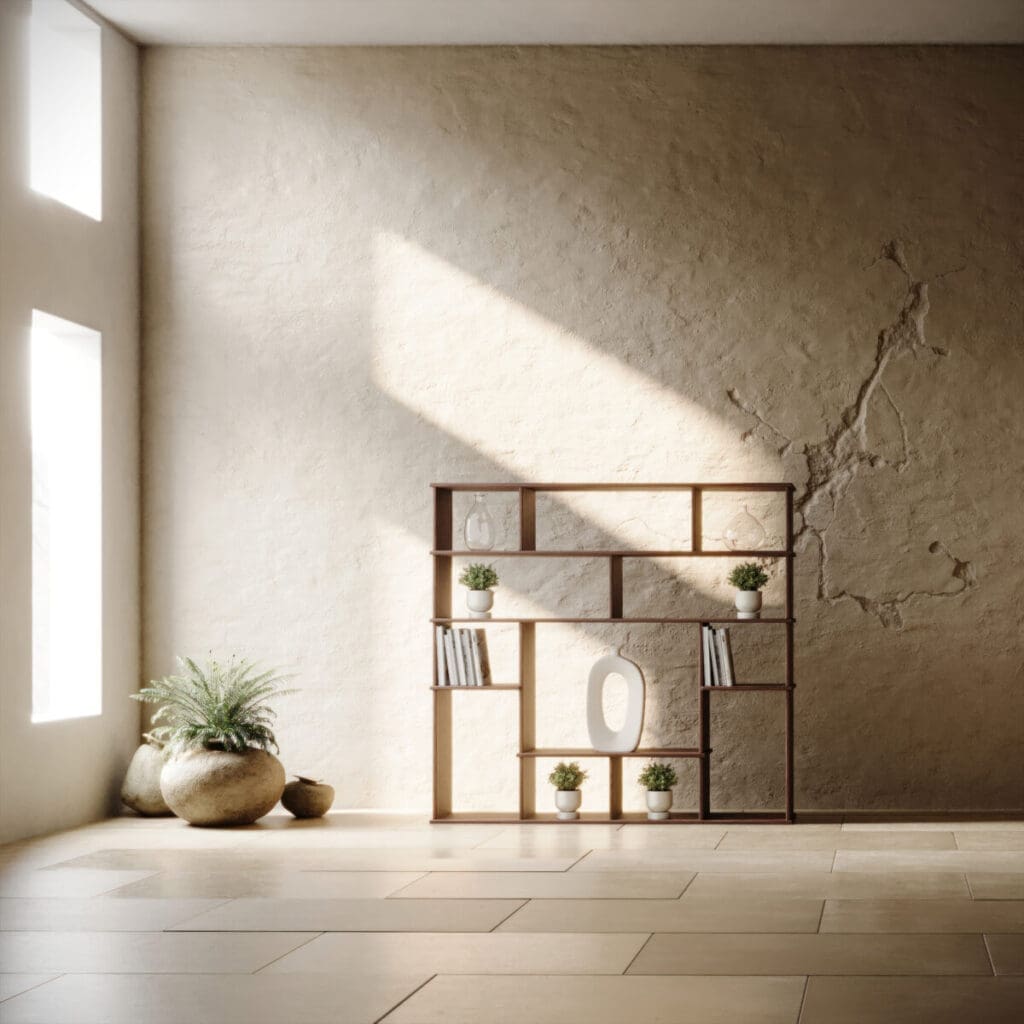 Large minimalist bookshelf