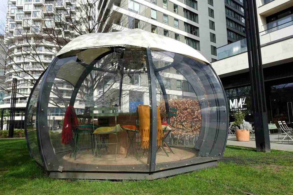 How To Choose The Right Dining Pod For Your Space 4 Dining pod igloo dome bubble