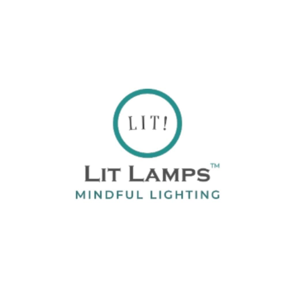 Lit lamps mindful lighting new logo
