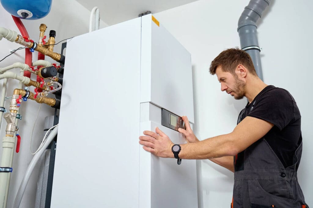 The Cost Of Heating Your Home In Canada: Comparing Heat Pumps Vs Gas Furnaces Vs Hybrid Systems 5 Indoor boiler heat pump
