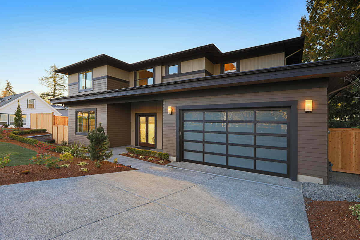 Composite garage door
