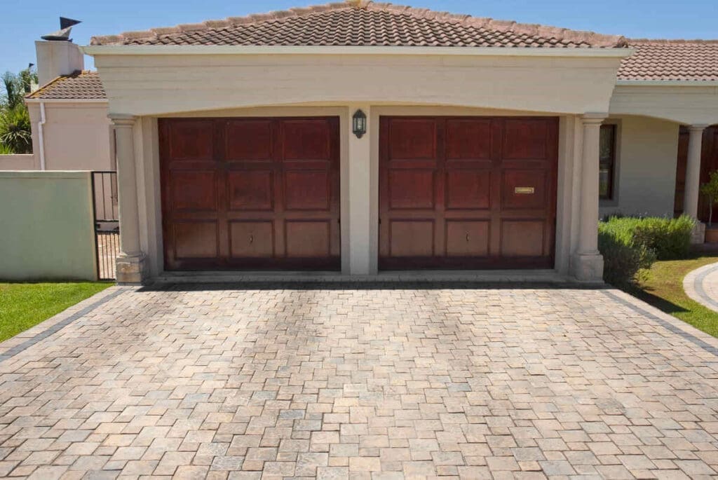 Double garage door