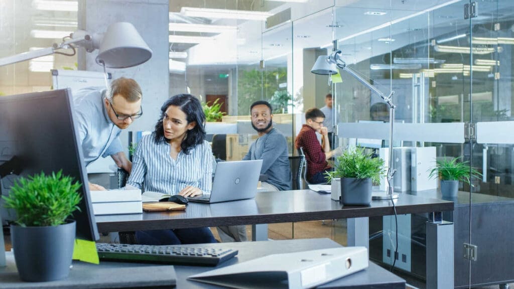 Group collaboration in office