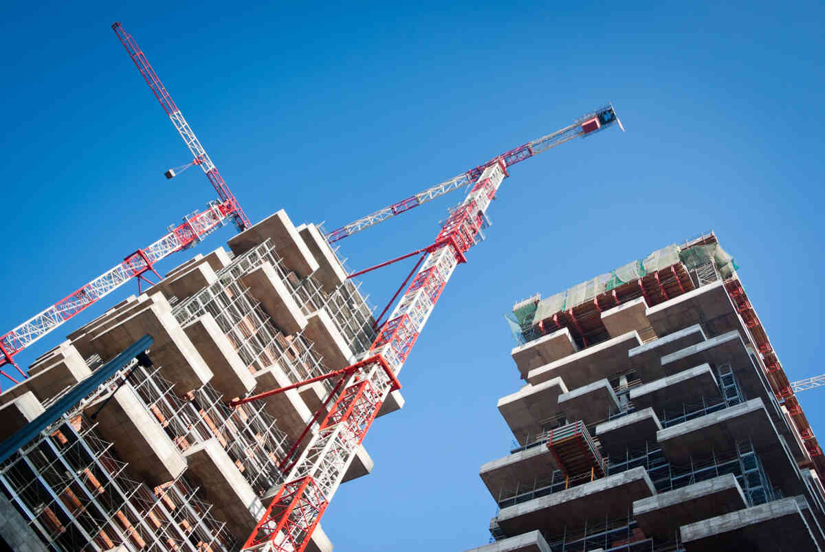 New building construction