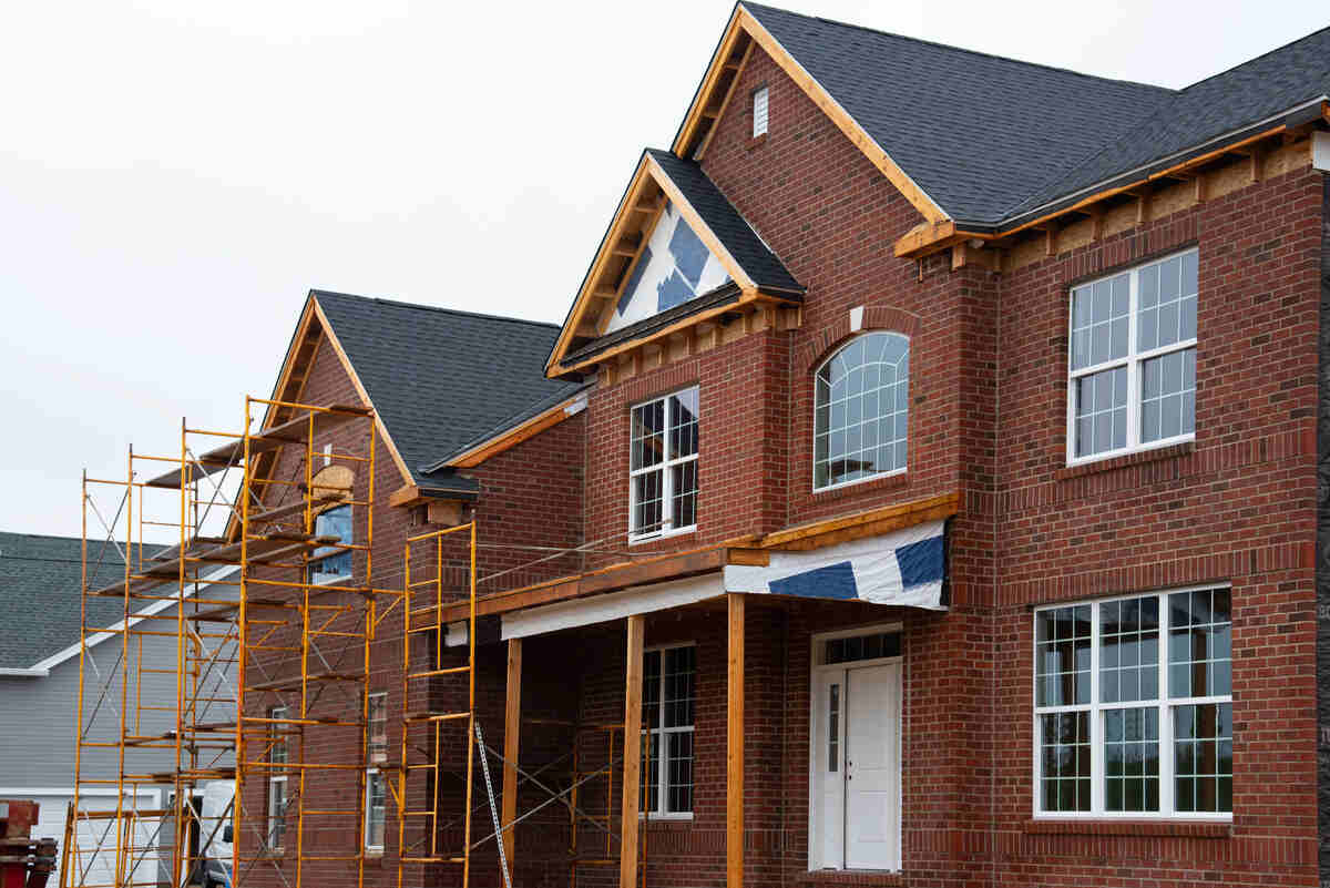 New custom home construction