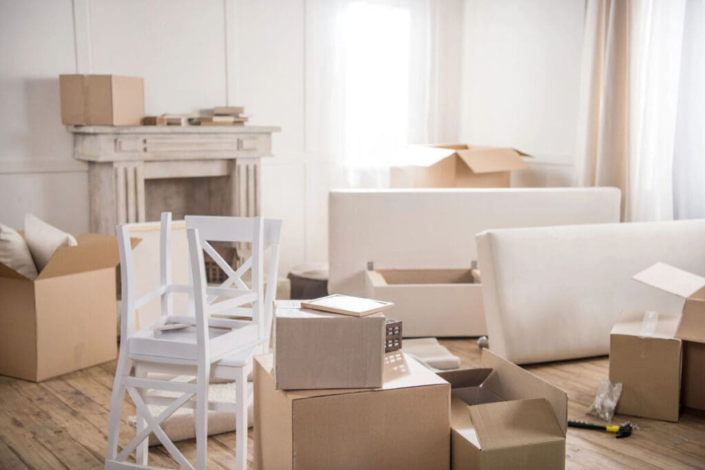 Relocating emptying home