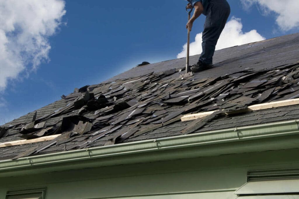 Replacing roof