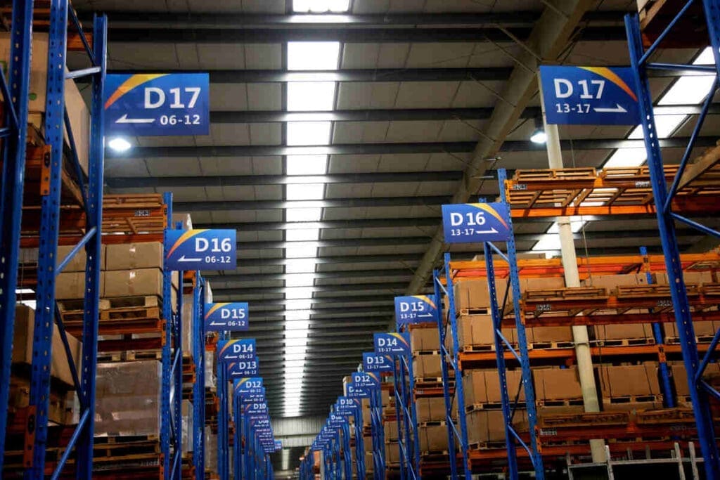 Warehouse lighting