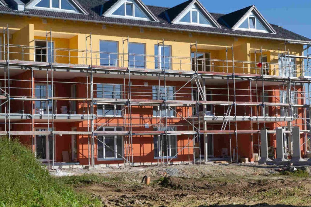 building a house