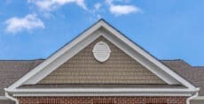 gable vent in roof