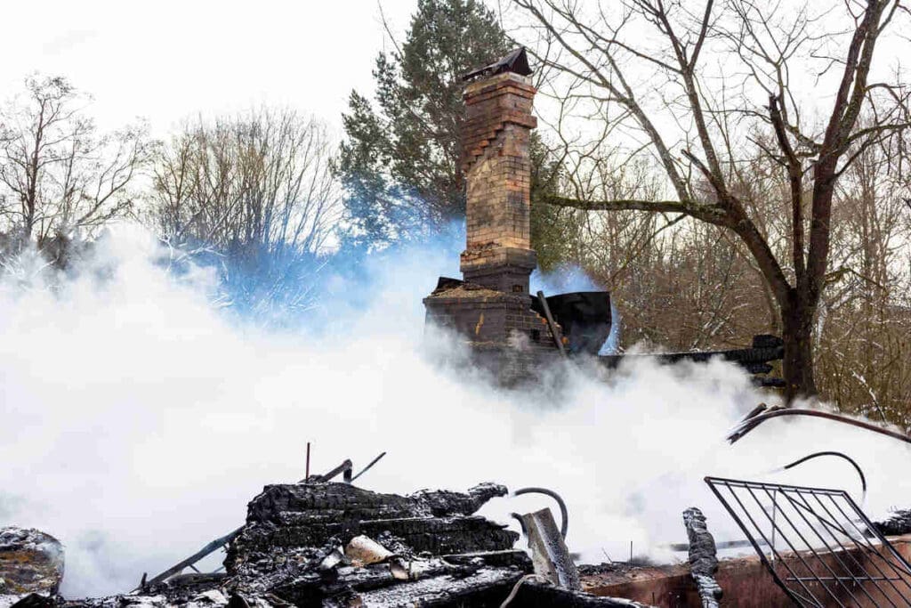 house fire