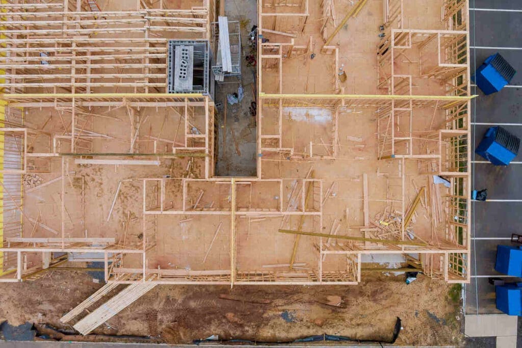 Wood frame construction